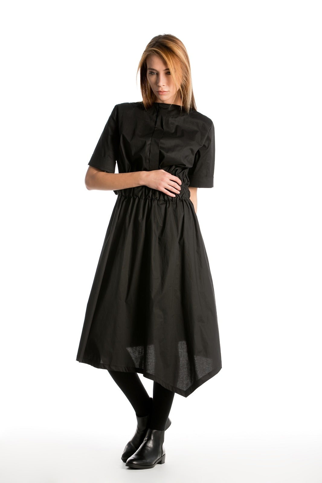 Black A-Line Dress