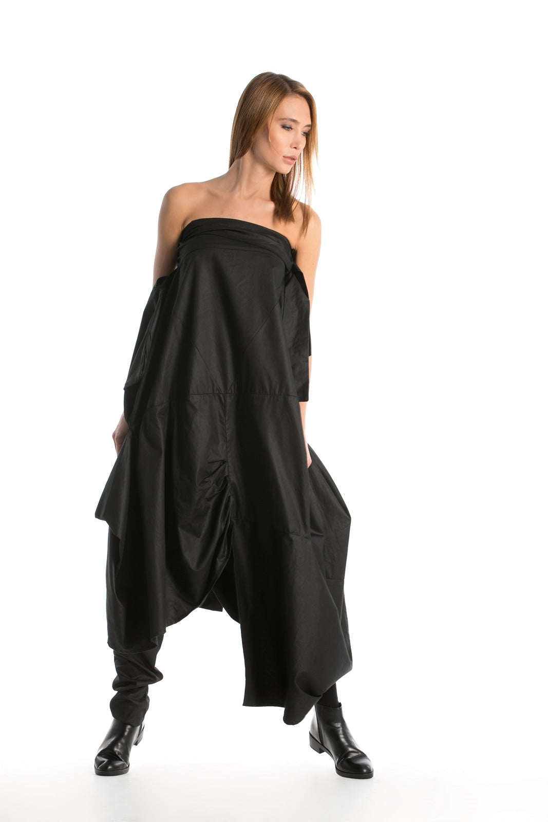 Strapless Oversized Jumpsuit