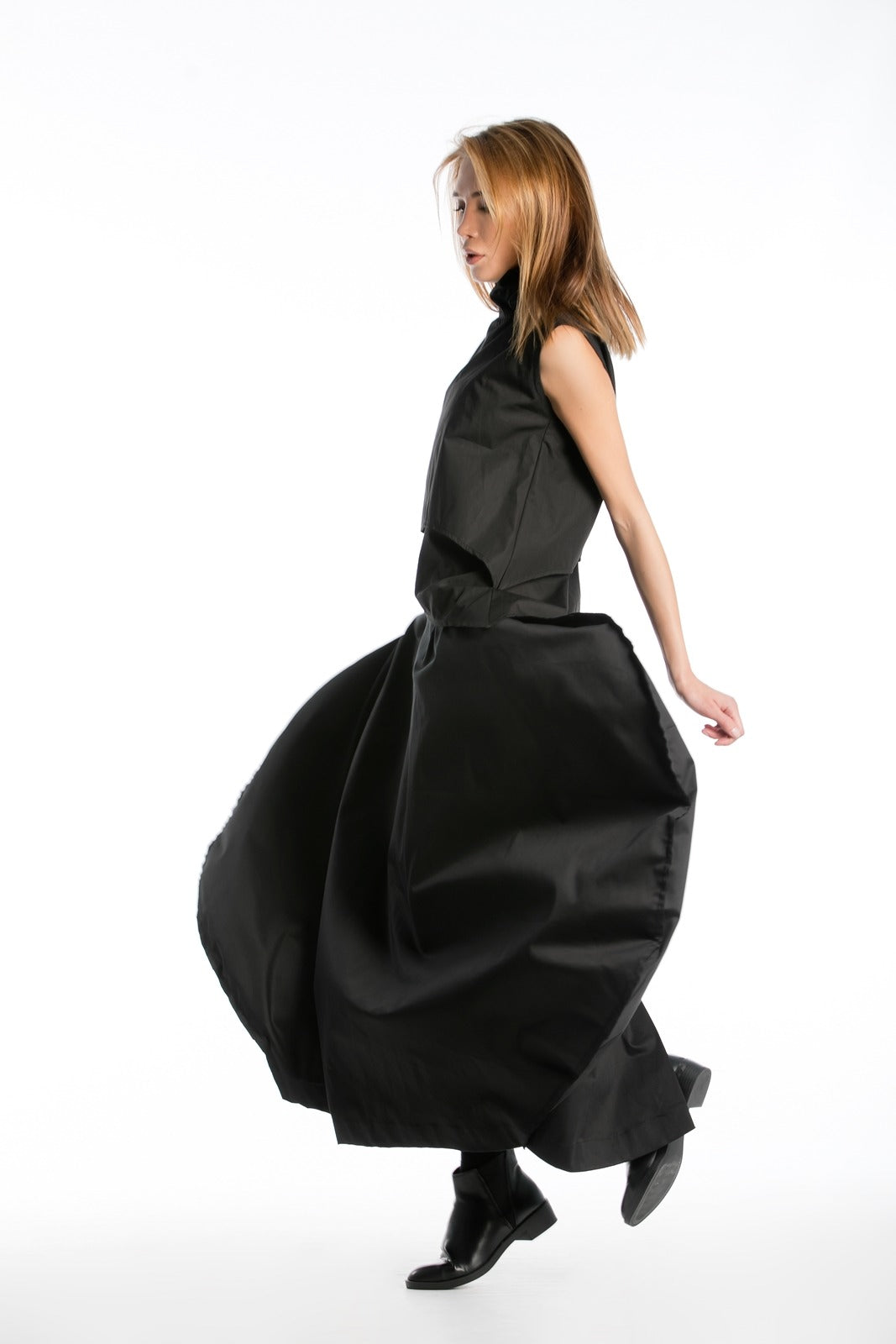 Black Avant-Garde Skirt